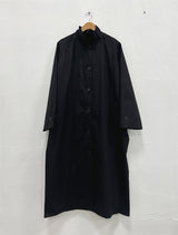 HIGH NECK MAXI TRENCH COAT (3C)