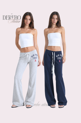 New York low-rise semi-boot casual pants
