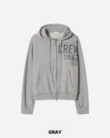 Sub Crop Hoodie Zip-up