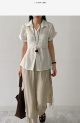 All-Day Roll-Up Short Sleeve Shirt