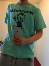 Devil Cropped Short Sleeve T-Shirt (4c)
