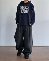 Mob Pintuck denim pants 2C