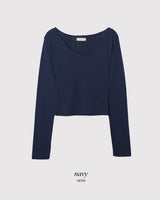 MRベーシックコットン100 ロングスリーブTシャツ（6色）