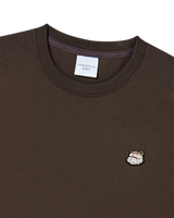 25FW AC BEAR WAPPEN STANDARD SHORT SLEEVE T-SHIRT DARK BROWN