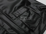 ASCLO フードレザージャンパー
