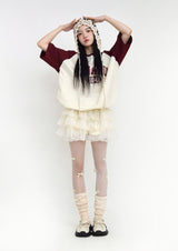 kang kang tiered skirt