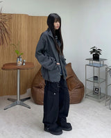 Aken Vintage Curved Pocket Pants