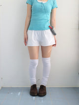 Round U button slim top