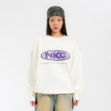 OVAL LOGO SWEATSHIRTS-IVORY