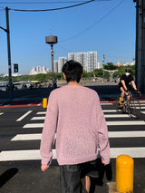 ASCLO キャッスルボートネックサマーニット (4color)