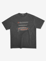 サイレントピグメントダイショートスリーブTシャツ (2 Colors)