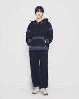 25FW ラインハンドスプレーフーディー ブラック