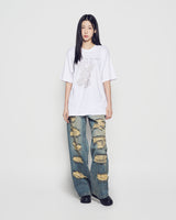 25FW ガーデンファジーラビット半袖Tシャツ