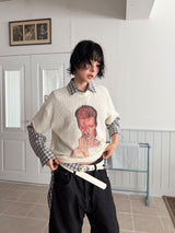 POPCORN EMBO HALF TEE