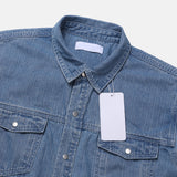 LMN Hey Two Pocket Line Denim Shirt (4 colors)