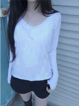 ローズTシャツ