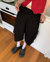 Mobik Banding Pintuck Cargo Bermuda Pants