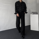 CR Bone Burton Tweed Checkered Round Shirt Jacket (2 colors)
