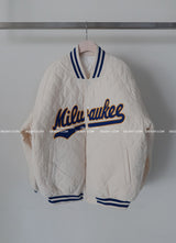 [UNISEX] Baseball quilting padded coat