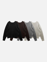 リウムフィッシャーマンウールニット 4C