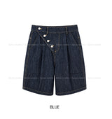 Bion Stitch Bermuda Denim Pants