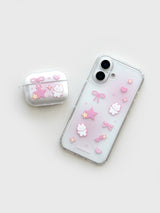 [Gel-hard] スターキャットスマホケース (Pink) (only case)