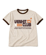 Dog Walk Ringer Short Sleeved T-SHIRT