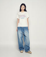 25FW WOMAN AC ベアハートショートスリーブ クリーム