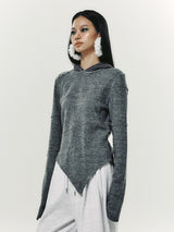 HOOD LONG SLEEVE GREY