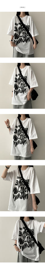 ボクシーフィット ショートスリーブTシャツ