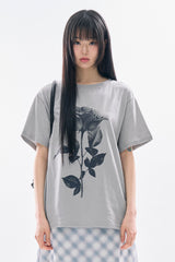 ローズピグメントTシャツ