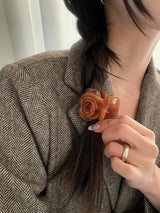 ダブルローズヘアクリップ (5color)