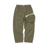 Trapper pouch pants / Ash khaki