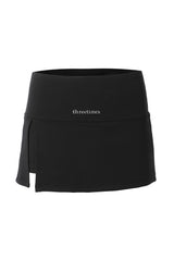 【即日発送】Athletic slit skirt - black