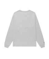 ツインスタードットアップリケ長袖Tシャツ グレー(CV2GSUT556A)