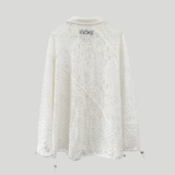 LACE COMBI SHIRT
