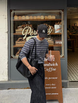 French stripe long-sleeved t-shirt