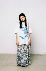 ツイスターロックスターTシャツ - アッシュグレー