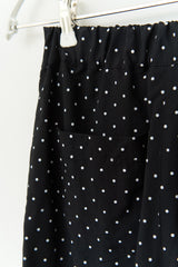 (W) Ant Dot Bootscut Pants