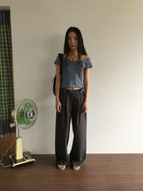 ミューズ オフショルダー Tシャツ (3color)