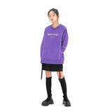 Sports Dept Logo Piping Nylon Pullover - Purple