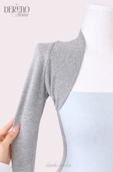 ロジーグレーレイヤードTシャツ