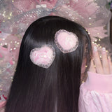 フルッフィーヘアクリップ ヒメハート