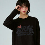 [UNISEX]オフクリエイターロングスリーブTシャツ