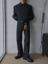 [Premium] ASCLO ヘリンボーンデニムパンツ (2color)