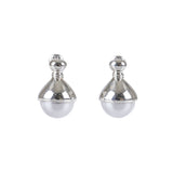 E.003/GOURD EARRING(WHITE)