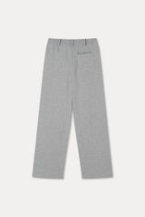 Wide string Sweat Pants_Melange Gray