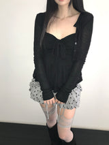 セプテンバーカーディガンセット(2color)