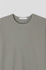 [1+1] ミニワッフルクロップマッスルTシャツ