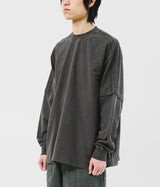 ピグメント レイヤード トラック ロングスリーブ(3color)